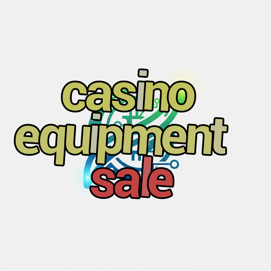 casino equipment sale